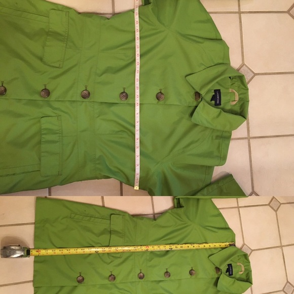 LAND’S END OLIVE GREEN COAT - Picture 8 of 8